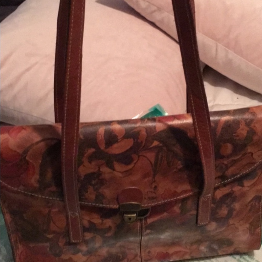 Patricia Nash /floral/ Italian /embossed